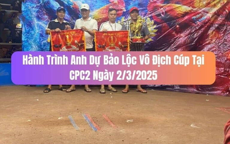 hành trình vô địch của dự bảo lộc tại cpc2 ngày 2/3/2025 hôm nay
