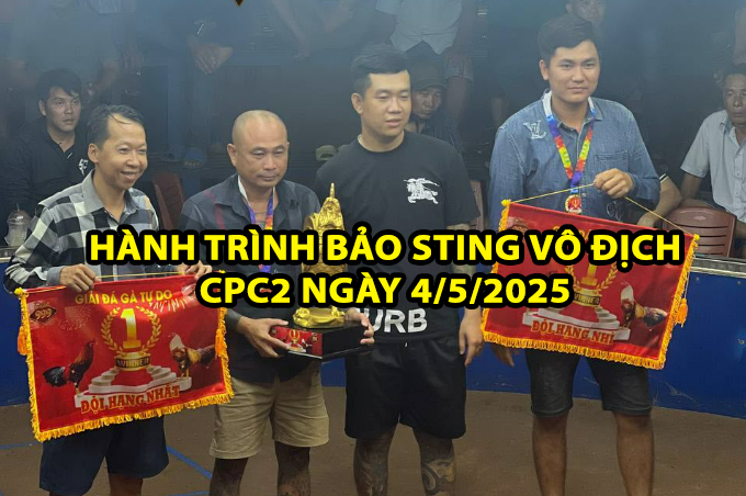 hành trình bảo sting vô địch cpc2 ngày 4/5/2025