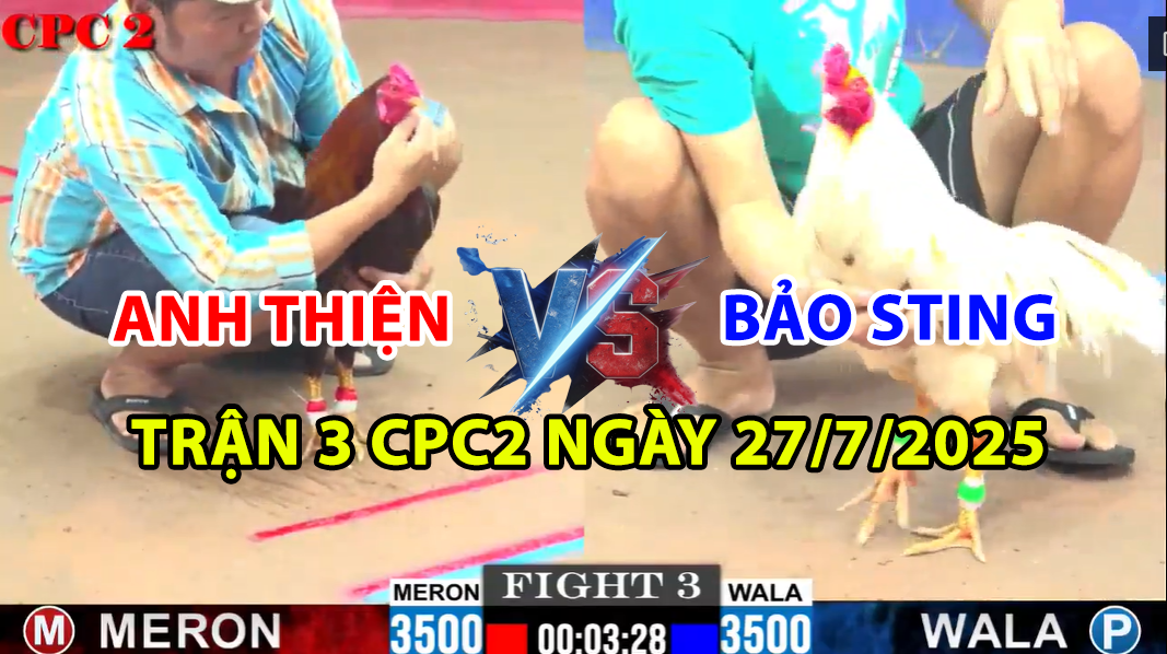 trận 3 cpc2 ngày 27/7/2025 hôm nay giữa bảo sting vs anh thiện