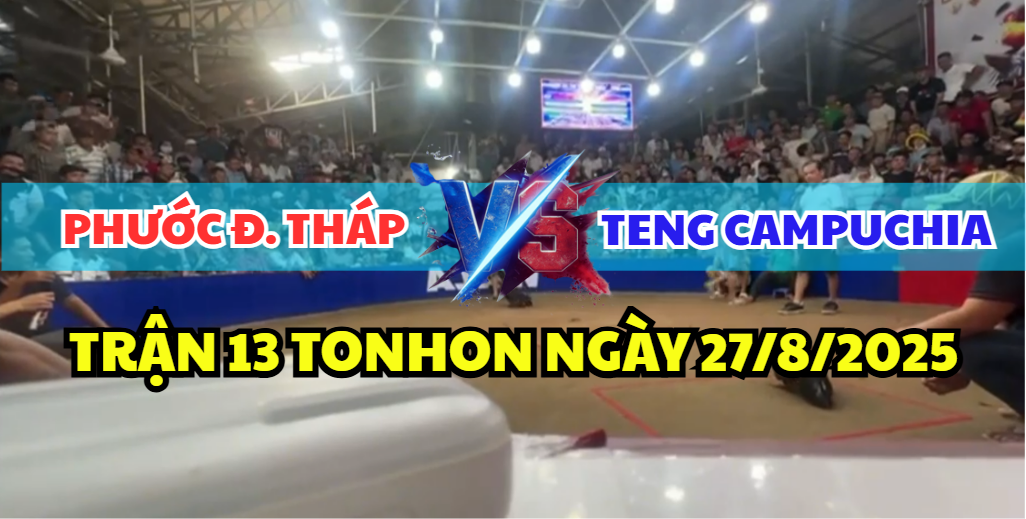 trận 14 bồ tonhon ngày 27/8/2025 giữa phước đồng tháp vs teng campuchia hôm nay